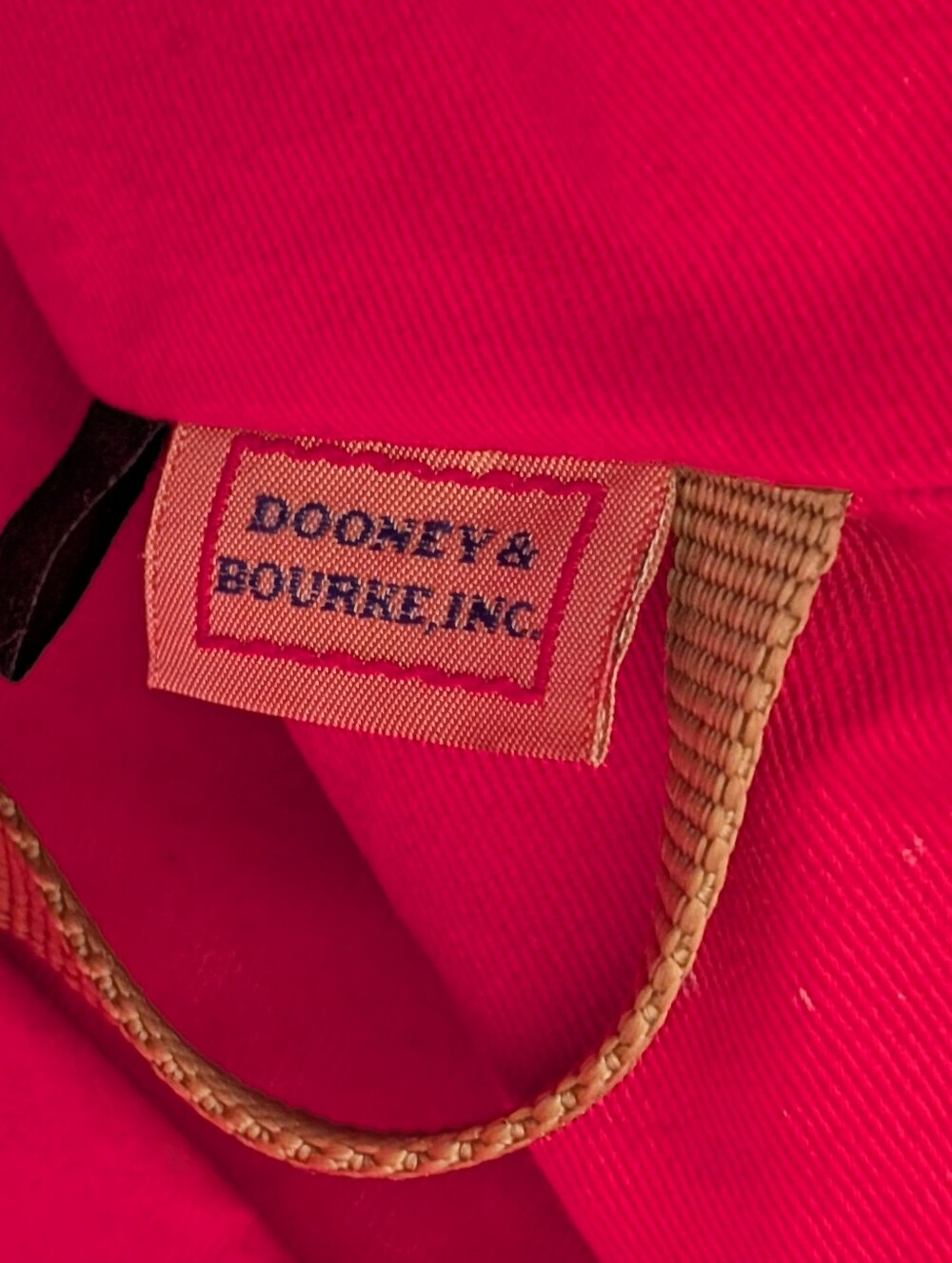 Dooney& Bourke Burgundy Leather Shoulder Hobo Bag with Gold Hardware - Picture 15 of 15